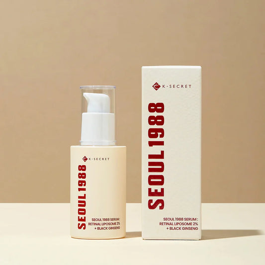 K-Secret Seoul 1988 Serum: Retinal Liposome 2% + Black Ginseng - 30ml