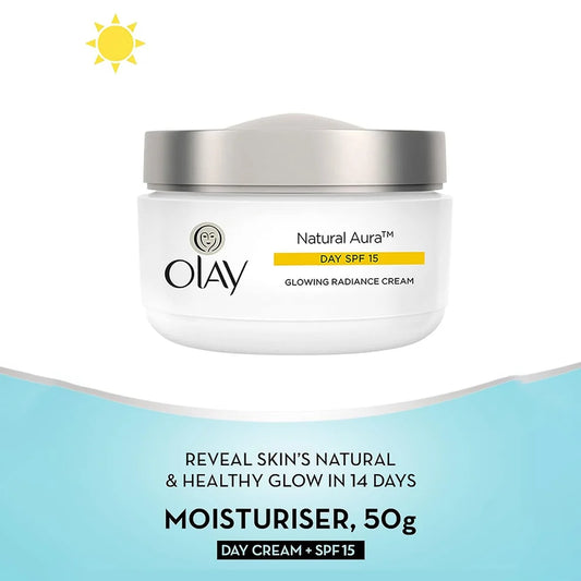 Olay Natural Aura Glowing Radiance Cream SPF 15 - 50ml