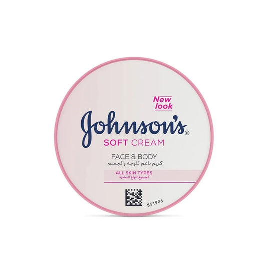 Johnson's Soft Cream for Face & Body - 200ml