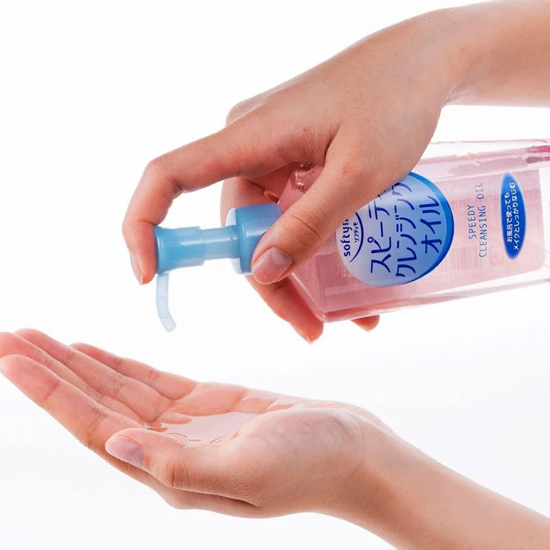 SOFTYMO Speedy Cleansing Oil 240ml | Japanese Makeup Remover