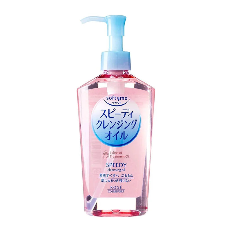 SOFTYMO Speedy Cleansing Oil 240ml | Japanese Makeup Remover