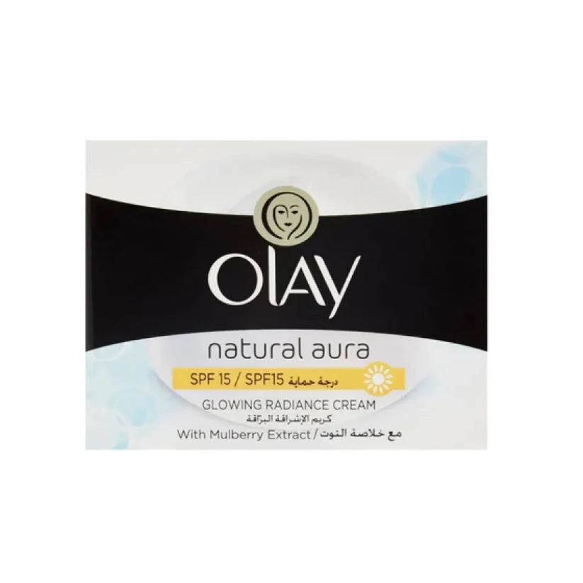 Olay Natural Aura Glowing Radiance Cream SPF 15 - 50ml