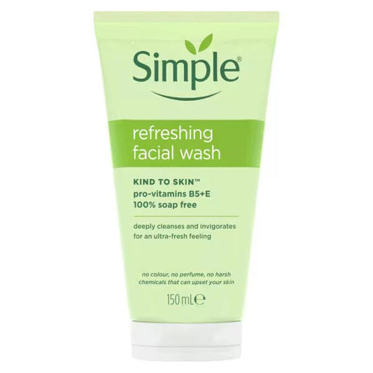 Simple Kind To Skin Refreshing Facial Wash 150ml