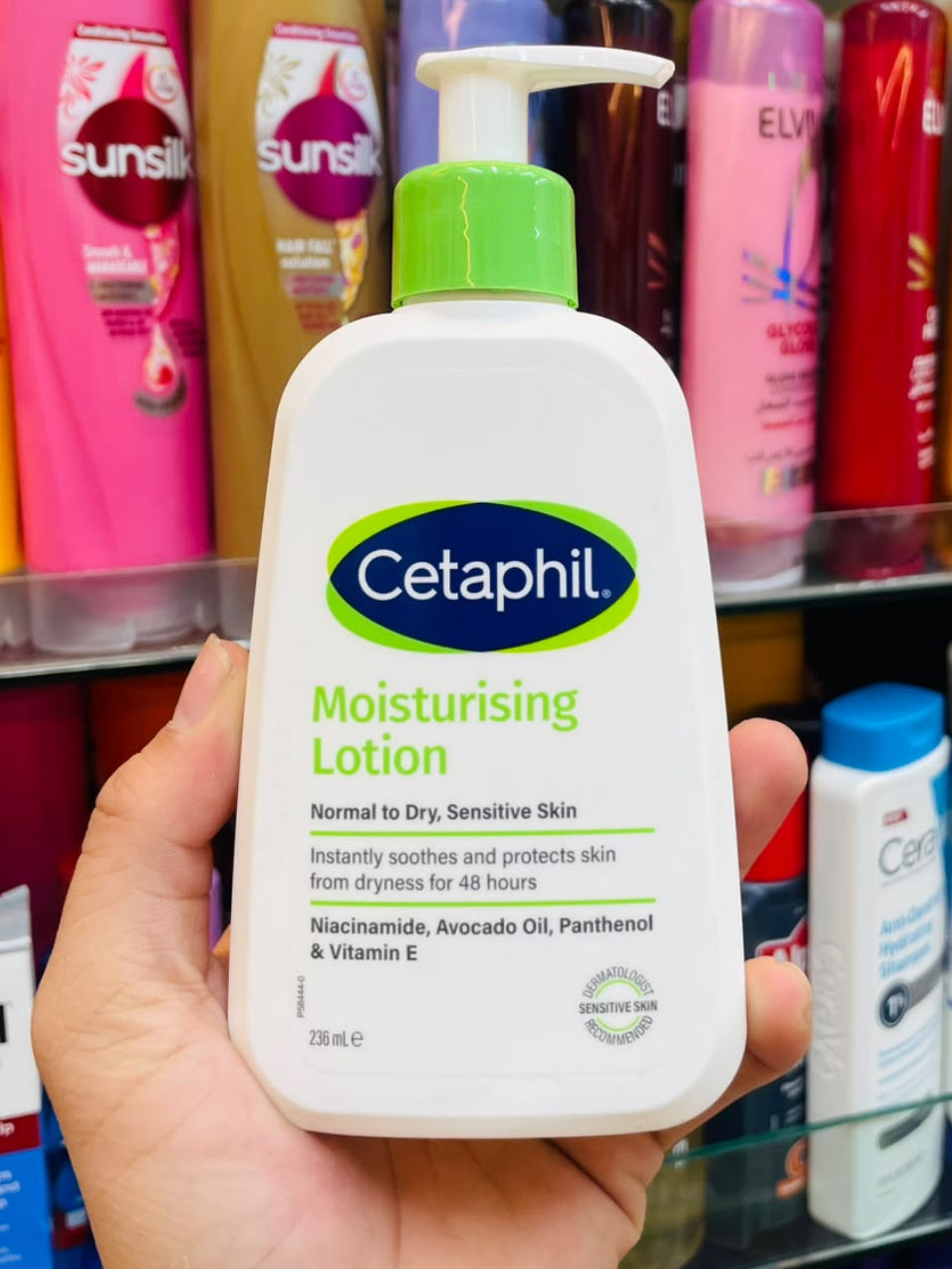 Cetaphil Moisturizing Lotion For Normal To Dry & Sensitive Skin – 236ml